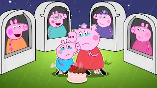 Please Wake Up, Mummy Pig - Don't Leave Peppa | Peppa Pig Funny Animation