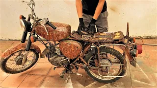 Full Progress Restoration Old Abandoned Motorcycle Simson S51 || Restoration Skill You're Never Seen