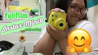 Instax Mini 9 unboxing | Lala Ramirez