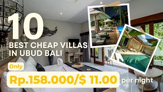 10 BEST CHEAP VILLAS IN UBUD BALI - 10 VILLA MURAH TERBAIK DI UBUD BALI