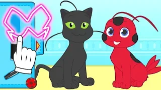 BABY PETS 💥 Kira y Max se disfrazan de las criaturas portadoras de poderes | Dibujos animados