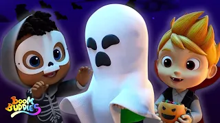 Hola es halloween | Rimas infantiles de Halloween | Boom Buddies Español | Dibujos animados