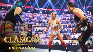 LUCHA COMPLETA - Rhea Ripley vs Asuka vs Charlotte Flair: WrestleMania Backlash 2021