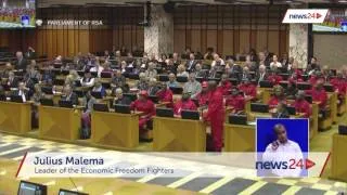 You're not qualified to tell me to sit down - Malema to Mbete