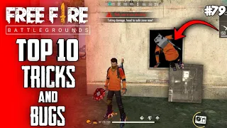 Top 10 New Tricks In Free Fire | New Bug/Glitches In Garena Free Fire #79