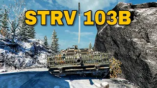 WoT Console | STRV 103B In Action | 9.3k damage | Ace Tanker