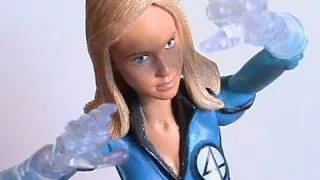 Marvel Legends Invisible Woman Fantastic Four Movie Figure Review