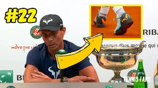 Rafael Nadal "I can't keep going with my foot asleep" - Roland Garros 2022 (HD)