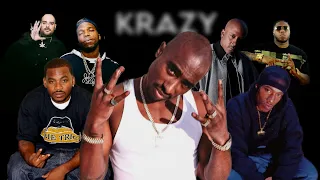 Krazy (Extended Mix) - 2Pac Ft. Obie Trice, Berner, Curren$y, Richie Rich, & Z-Ro