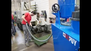 OILVAC 450 | DU-PUY | The best solution to vacuum and separate oil and metal chips