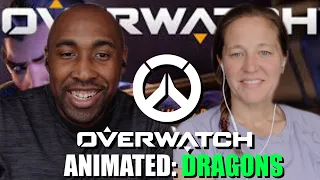 Non Overwatch Players Reacts To Overwatch Animated Short | Dragons