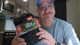 $29 Ozark Trail  21-piece emergency survival kit unboxing . It's a little disappointing.