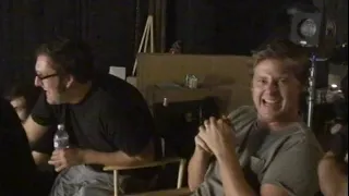 Tim and Eric Laughing While Directing