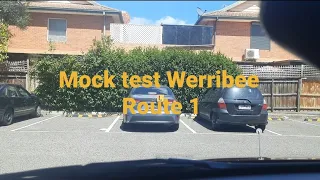 Mock Test Werribee Route 1 | Sanjay Driving School