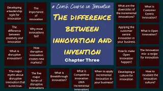 The difference between innovation and invention | Innovation crash course part 4