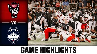 NC State vs. UConn Game Highlights | 2023 ACC Football