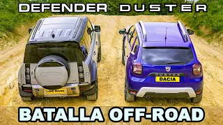 Land Rover Defender vs Dacia Duster: OFF-ROAD