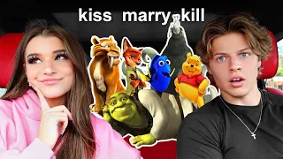 Kiss/Marry/Kill Cartoon Edition