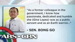 Ilang opisyal ng gobyerno, nakiramay sa pagpanaw ni dating DENR Sec. Gina Lopez | News Patrol