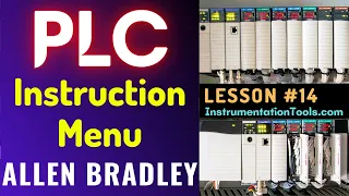 PLC Training 14 - Instruction Menu in PLC | Rockwell Automation