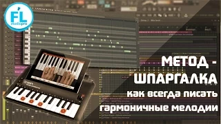 Как всегда безошибочно писать мелодии и аккорды в FL Studio. Лучший метод для начинающих.