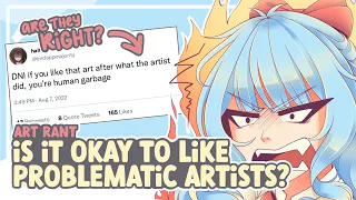 Separating Art from Artist (Can You Like a Bad Person's Art?) || SPEEDPAINT + COMMENTARY