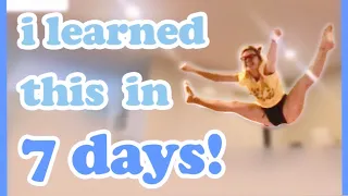 HOW TO GET HYPER-EXTENDED TOE TOUCHES IN ONE WEEK! :) cheer jump drills & my warmup/workout!