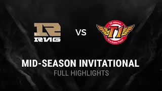 RNG vs SKT All Games Highlights Semi-final MSI 2016 Mid Season Invitational - Royal v SKTelecom T1