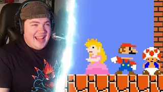 Peach verarscht Mario [Super Mario Bros Parodie] | REAKTION