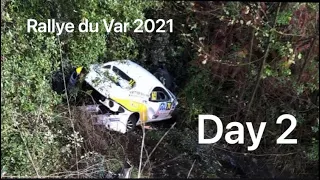 Rallye du Var 2021 - Best of Day 2 - Crash & Show