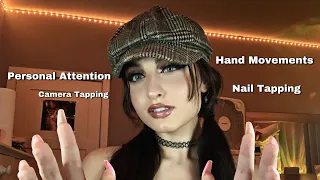 ASMR | Fast & Aggressive Loud Camera Tapping/Scratching, Nail Tapping, Hand Sounds + ( lofi )