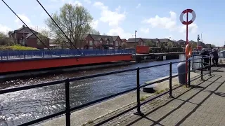 Preston Docks Swingbridge Opening - Lancashire