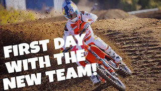 FIRST DAY WITH RED BULL KTM! | Chase Sexton VLOG