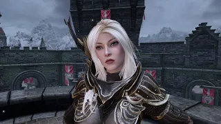 Taari The Ice Cold - High Elf / Snow Elf Follower For Skyrim Special Edition and Anniversary Update