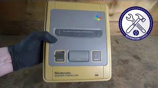 Restoration of an extremely Yellowed Super Nintendo (SNES)