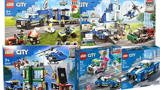 All Lego City Police 2022 Compilation Sets