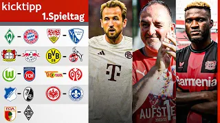 KICKTIP Bundesliga 2023/2024 - 1st matchday