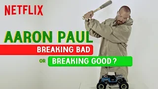 Aaron Paul in Breaking Bad or Breaking Good? | El Camino | Netflix