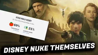 Peter Pan & Wendy NUKED By Audience Reviews Families HATE Disney Remakes!