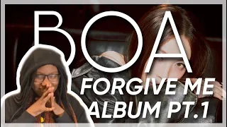 BoA 보아 'Forgive Me' Album Reaction Pt 1 (Forgive Me, ZIP, Sketch)