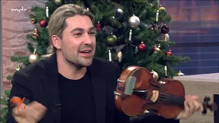 David Garrett on the tv magazine "MDR UM 4" (mdr, 9-12-2020)