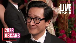 Ke Huy Quan Gets EMOTIONAL Being at the Oscars 2023 | E! News