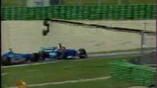 F1   1998   Fisichella & Alesi Crash Austriaother view