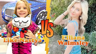 Like Nastya VS Elliana Walmsley Stunning Transformation 2022 | From Baby To Now