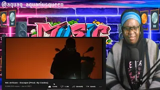 Mc Artisan - Escape (MUSIC VIDEO REACTION)