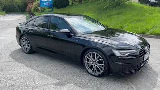 201 Audi A6 S Line Black Edition 40TDI Quattro 204ps S-Tronic with Tech Pack