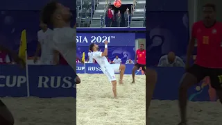 The #BeachSoccerWC has produced some AMAZING goals! 😳