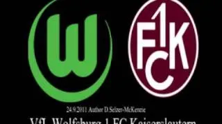 VfL Wolfsburg vs 1.FC Kaiserslautern Bundesliga 24.9.2011 SelMcKenzie Selzer-McKenzie