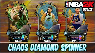 Thompson Chaos Diamond Superstar Spinner Pack Opening | NBA2K 23 S5 Mobile Franchise Spinner