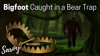Bigfoot Caught In A Bear Trap  Mystery Terrifying Story| (Strange But True Stories!)